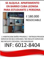 Apartamento en Alquiler Mata Redonda, San José, San José