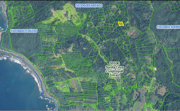Private Mountain View Lot with Native Trees at Marbella en Cuajiniquil, Santa Cruz, Guanacaste — $140,000 - Foto 2 de 10