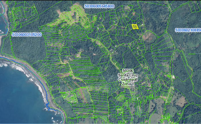 Private Mountain View Lot with Native Trees at Marbella in Cuajiniquil, Santa Cruz, Guanacaste — $140,000 - Photo 2 of 10