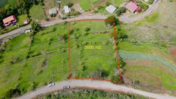 Espectacular Terreno con Vistas a la Montaña en Zarcero | 3000 m²