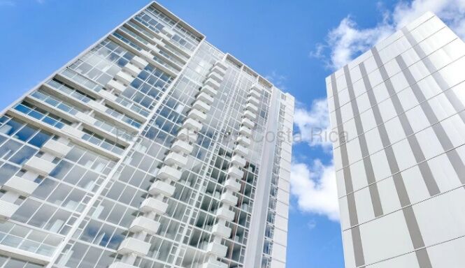 Moderno apartamento con vista, 2 habitaciones y amenidades premium en torre #26-1689 GS in Granadilla, Curridabat, San José — $1,250