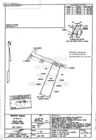SE VENDE LOTE DE 1000 M² IDEAL PARA CONSTRUCCIÓN in San Isidro De El General, Pérez Zeledón, San José — $20,000