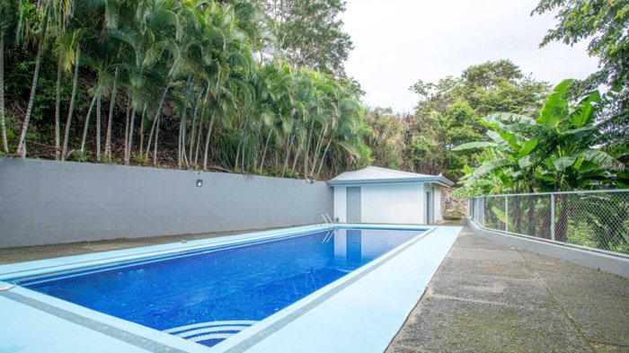 2 apartamentos, grande oficina y piscina en area exclusiva en Atenas, Alajuela — $350,000