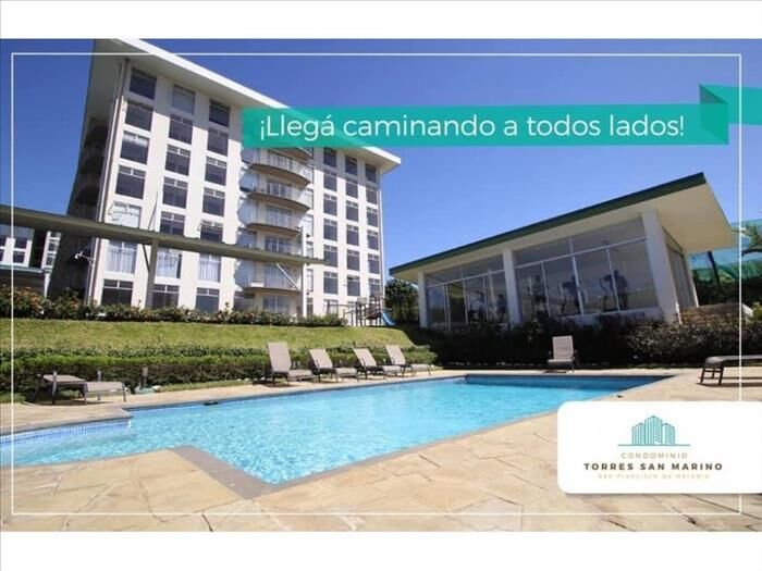 VENTA DE APARTAMENTO AMUEBLADO, HEREDIA, BARREAL, TORRES SAN MARINO in Ulloa, Heredia — $148,000
