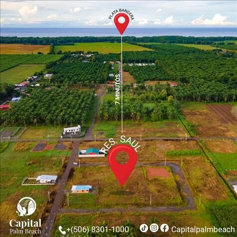 LOTES FINANCIADOS SIN BANCOS en Parrita, Puntarenas — ₡ 13 650 000