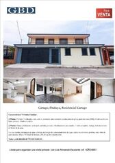 Casa en Venta Occidental, Cartago, Cartago