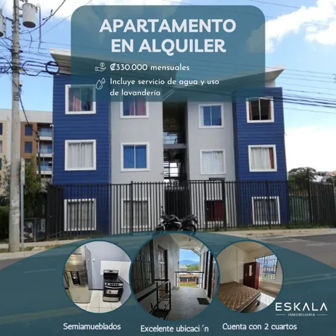Apartment for Rent. Granadilla, Curridabat in Granadilla, Curridabat, San José — ₡ 330 000
