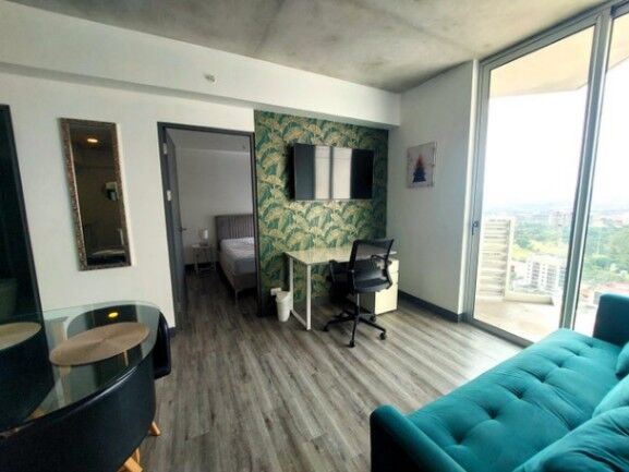 Se vende moderno apartamento amoblado en Sabana Secret 26-189 in Mata Redonda, San José — $199,500
