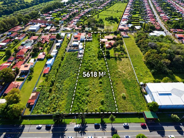 VENTA TERRENO 5618 M2, TOPOGRAFÍA PLANA, BELÉN, HEREDIA en La Ribera, Belén, Heredia — $1,150,000 - Foto 1 de 5