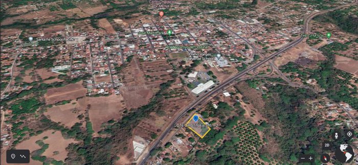 SE VENDE LOTE DE USO COMERCIAL E INDUSTRIAL, POR LOS BOMBEROS MS en Orotina, Alajuela — $415,000