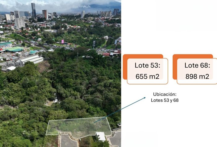 Lote en venta en Escazú, Bello Horizonte, Condominio, 5PVV9763722 in Escazú, San José — $250,000