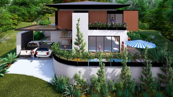 Pre-Construction Home With Private Pool & Views – Naranjo en El Rosario, Naranjo, Alajuela — $550,000 - Foto 3 de 3