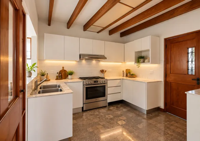 Alquiler amplio apartamento en Trejos Montealegre, en 2da planta en Escazú, San José — $1,800 - Foto 3 de 11