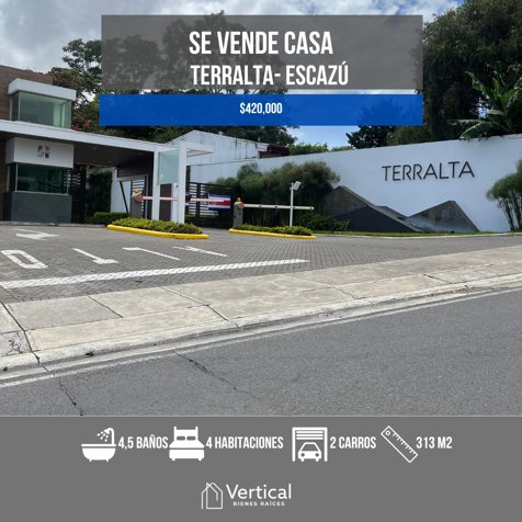 Venta de casa en San Antonio de Escazú in San Rafael, Escazú, San José — $395,000