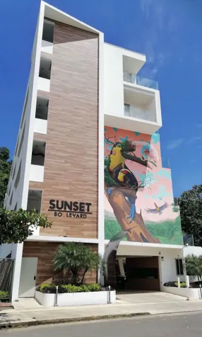 Venta/Alquiler condominio amueblado 50m de la playa, JACO (MV) in Jacó, Garabito, Puntarenas — $2,500