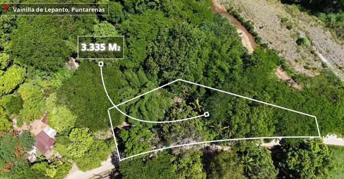 Venta Lote en Lepanto Puntarenas para Invertir o Construir en Lepanto, Puntarenas — ₡ 20 000 000