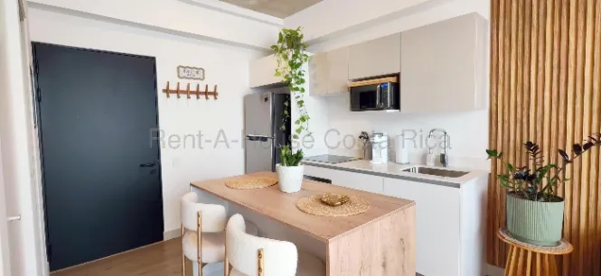 Alquiler de Hermoso Apartamento Amoblado en San José 26-1815  en Carmen, San José — $1,300 - Foto 3 de 10