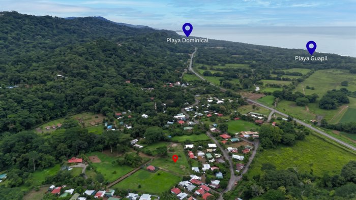 SE VENDE LOTE EN HATILLO CON EXCELENTE POTENCIAL DE INVERSION en Savegre, Quepos, Puntarenas — $180,000 - Foto 2 de 9