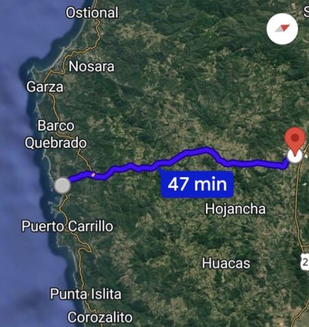 Lote con Clima de Montaña Cerca del Mar. Nandayure, Nicoya in Zapotal, Nandayure, Guanacaste — $44,000