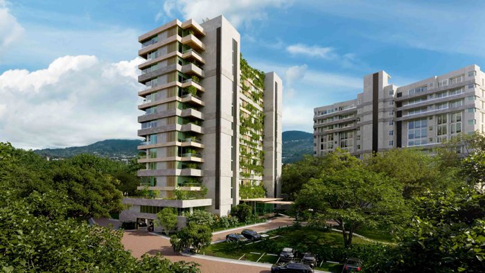 Apartamento nuevo en venta Central Park Escazu in Escazú, San José — $1,100,000
