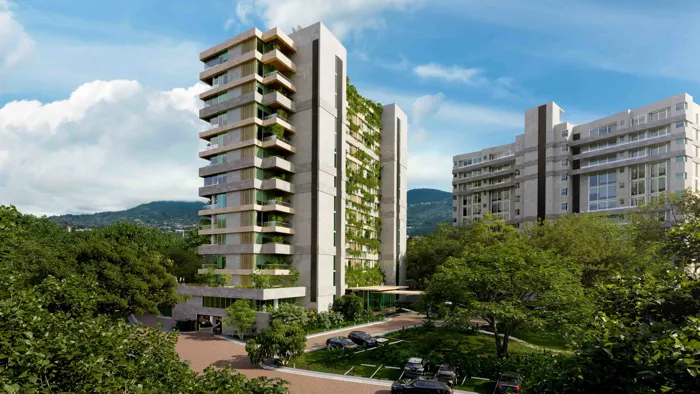 Apartamento nuevo en venta Central Park Escazu in Escazú, San José — $1,100,000