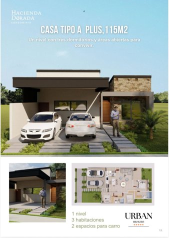 Casas en venta Condominio Hacienda Dorada en San Ramón, Alajuela — $69,900,000 - Foto 2 de 4
