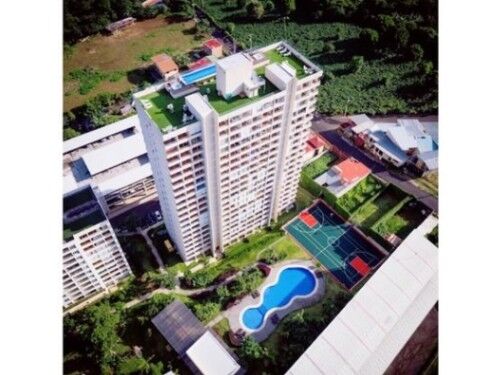 VENTA DE APARTAMENTO CON LÍNEA BLANCA, HEREDIA, ULLOA, CONDOMINIO BELLAVISTA - 9646989 in Ulloa, Heredia — $185,000