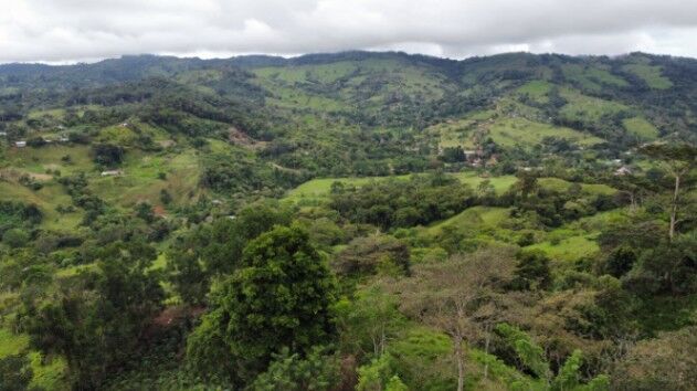 VENTA DE LOTE CON VISTAS DE ENSUEÑO EN PLATANARES in Cajón, Pérez Zeledón, San José — $47,000