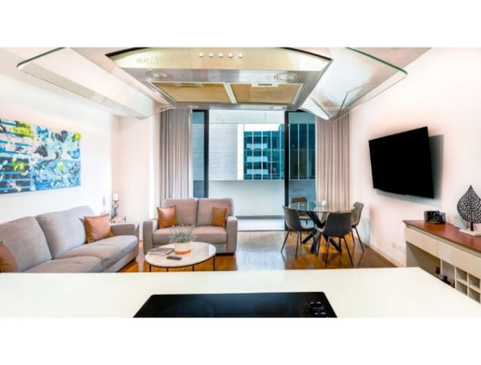 VENDO APARTAMENTO AMUEBLADO, EN ESCAZÚ VILLAGE in Escazú, San José — $330,000