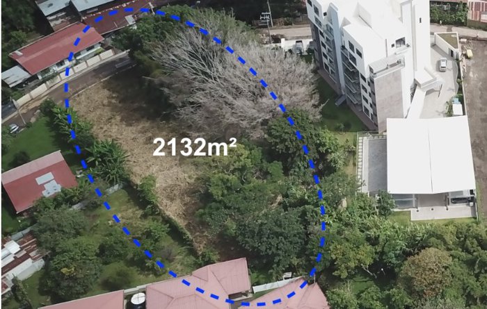 VENTA TERRENO DESARROLLO ALTA DENSIDAD, ESCAZU, SAN RAFAEL in San Rafael, Escazú, San José — $1,000,000