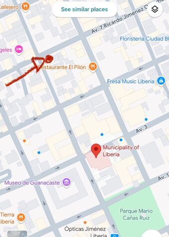 Lote esquinero en venta – Zona comercial, Liberia centro  en Liberia, Guanacaste — ₡ 95 000 000