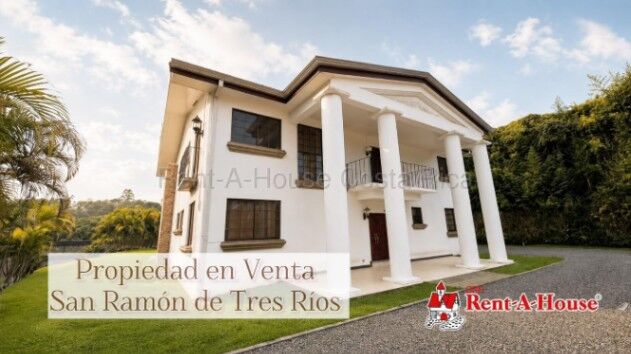 Propiedad de lujo en venta con amplio terreno en San Ramón de Tres Ríos #26-2167 GS en San Ramón, La Unión, Cartago — $986,000