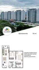 RENTAL OF BEAUTIFUL APARTMENT IN ALTAMIRA CONDOMINIUM HEREDIA in Rincón Sabanilla, San Pablo, Heredia — ₡ 580 000 - Photo 5 of 15