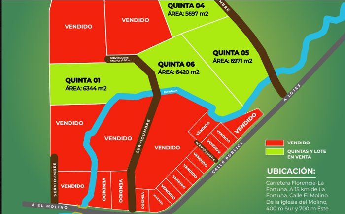 🔥VENTA DE LAS ÚLTIMAS 4 QUINTAS EN SAN CARLOS | FLORENCIA en Florencia, San Carlos, Alajuela — ₡ 60 000 000 - Foto 3 de 9