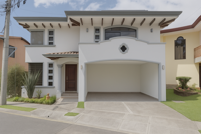 Venta casa de 2 plantas en condominio Vista Real, San Rafael. (FE) in San Rafael, Montes De Oca, San José — $325,000