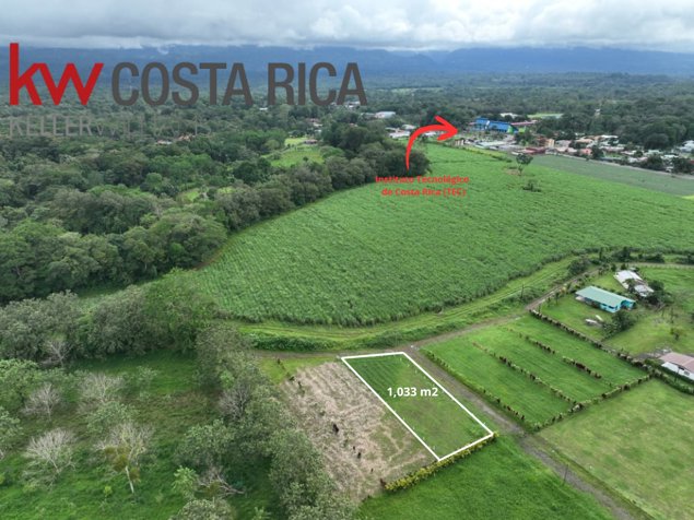 Lote en venta en Santa Clara, San Carlos | A 600 m del TEC en Florencia, San Carlos, Alajuela — ₡ 38 000 000
