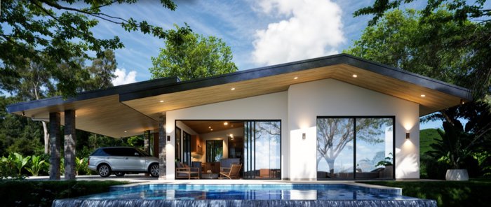 Casa Tropical de 2 Dormitorios con Piscina en Atenas en Atenas, Alajuela — $400,000
