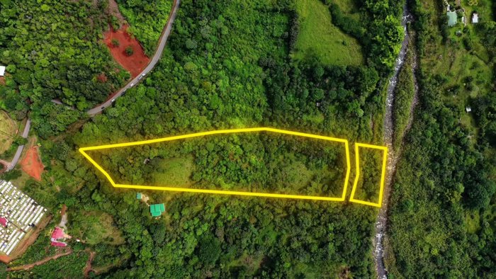 SE VENDE FINCA CON VISTAS AL CHIRRIPO Y ACCESO AL RIO BUENA VISTA en Rivas, Pérez Zeledón, San José — $400,000