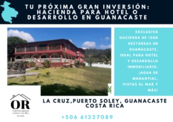 Finca en Venta La Cruz, La Cruz, Guanacaste