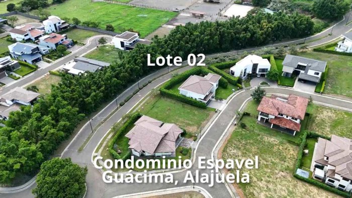 Hermoso Lote en Condominio en la Guácima, Alajuela in Guácima, Alajuela — ₡ 75 000 000