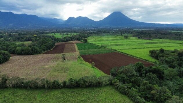 Se venden Lotes y Quintas en La Fortuna de San Carlos | Vista al Volcán, Bosque , Río  en La Fortuna, San Carlos, Alajuela — ₡ 63 000 000