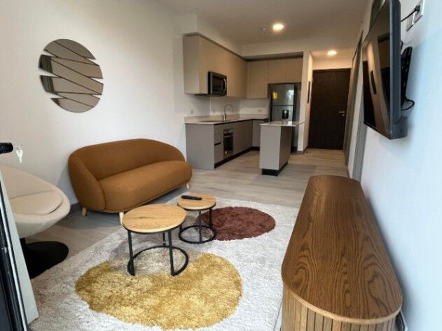 Apartamento en venta moderno con balcón y amenidades premium en San José #26-863 GS en Mata Redonda, San José — $195,000