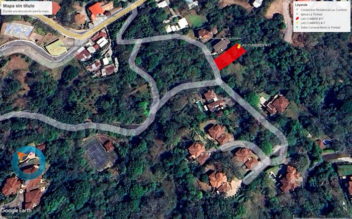 SE VENDE 2 Lotes $165m2  #16 1150m2  #17 1138m2 Condominio Las Cumbres in Brasil, Santa Ana, San José — $165 - Photo 3 of 34