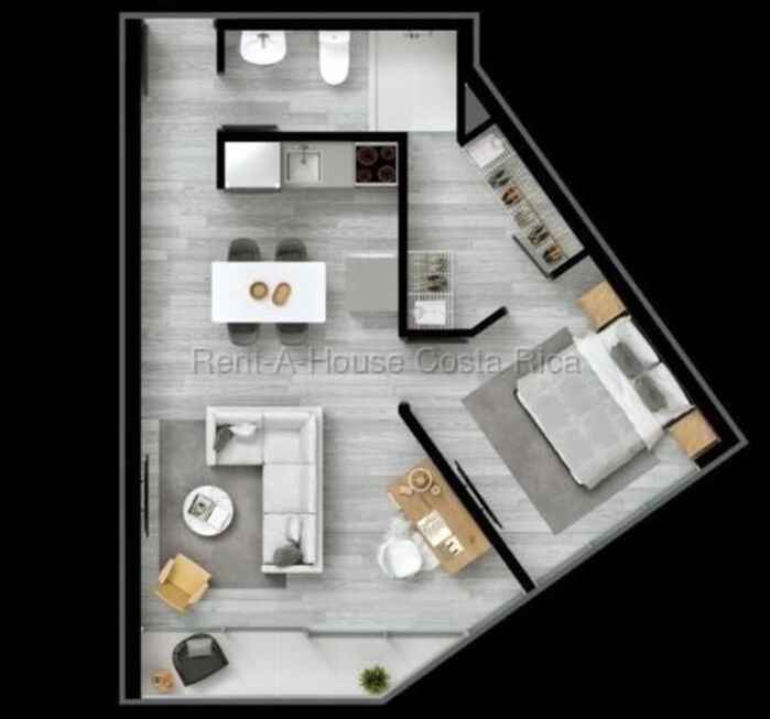 APARTAMENTO EN VENTA, TORRE SER ESCALANTE. COD#26-1553 in Carmen, San José — $205,000