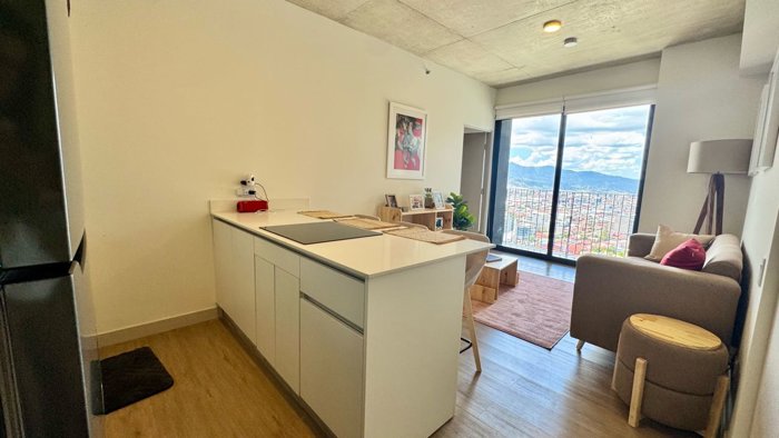 SECRT Escalante Piso 23 | Apartamento Full Amoblado con Vista in Carmen, San José — $1,300