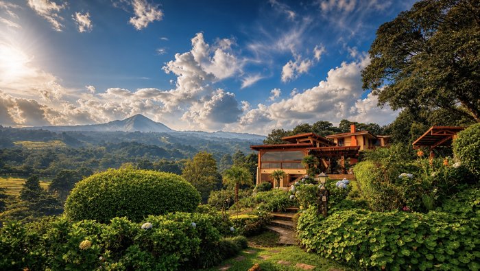 For Sale: Mountain Estate with Luxurious House, Sta. Bárbara Heredia (PA) in Santo Domingo, Santa Bárbara, Heredia — $1,550,000 - Photo 1 of 25