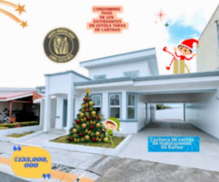 🎄 CASAS EN VENTA EN CARTAGO 🎄 TE OFRECEMOS VARIAS OPCIONES PARA TENER TU NUEVO HOGAR  🎄 in Oriental, Cartago — ₡ 135 000 000