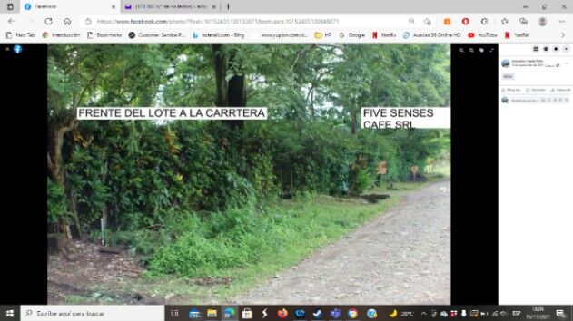 venta de hermoso lote con gran potencial turistico en Bahía Ballena, Osa, Puntarenas — $450,000