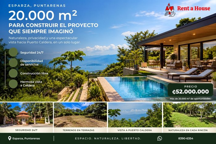 SE VENDE QUINTA ESPARZA PUNTARENAS in Espíritu Santo, Esparza, Puntarenas — ₡ 52 000 000
