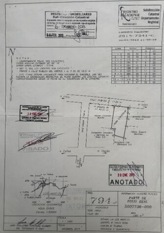 Lote en Los Ángeles de Tilarán, Guanacaste.  en Santa Rosa, Tilarán, Guanacaste — ₡ 36 000 000